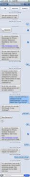 Image result for iPhone 4 Screen Shot Messages