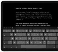 Image result for iPad Keyboard Display