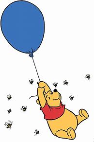 Image result for Winnie the Pooh Holding Balloon Watch