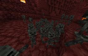Image result for Wit Her Skeleton in Nether Fortress
