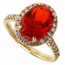 Image result for Genuine Fire Opal Rings