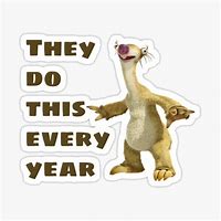 Image result for Sid the Sloth Stickers