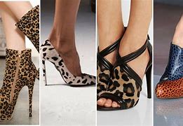 Image result for Animal Print High Heel Shoes