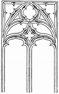 Image result for Gothic Arch Outline