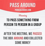 Image result for Pass around Tool