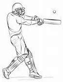 Image result for Cricket Player Outline