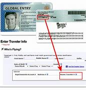 Image result for Trusted Traveler Number On Nexus Card