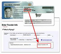 Image result for Known Traveler Number Location