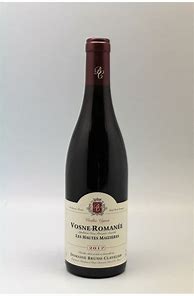 Image result for Bruno Clavelier Vosne Romanee Hautes Maizieres Vieilles Vignes