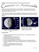 Image result for Difference Between Meteor and Comet