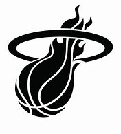 Image result for Miami Heat Logo Black and White
