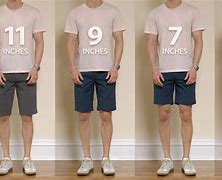 Image result for Men's Shorts Length