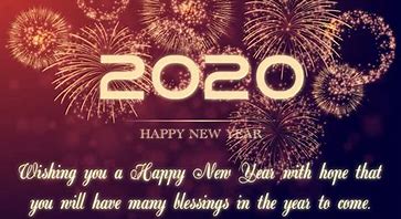 Image result for Wishes for New Year 2020