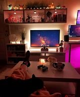 Image result for TV Setup for Bedroom