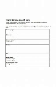 Image result for Employee Sign Off Sheet Template