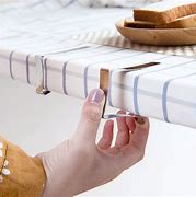 Image result for Tablecloth Holder Permanant