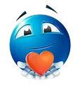 Image result for Blue Emoji Meme Holding Heart