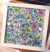 Image result for Sister Shadow Box Cricut