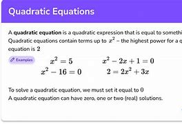 Image result for What's the Quadratic Formula