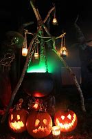 Image result for Halloween Outdoor Scene