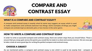 Image result for How to Write a Compare and Contrast Conclusion