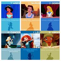 Image result for Disney Zodiac