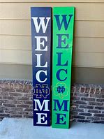 Image result for Notre Dame Football Stadium Signs