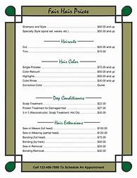 Image result for Free Business Price List Template