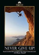 Image result for Climbing Never Giving Up