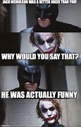 Image result for Batman Joker Meme Template