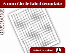 Image result for 8 mm Circle