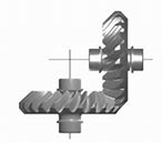 Image result for Right Hand Spiral Bevel Gear