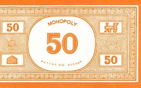Image result for Classic Monopoly Money