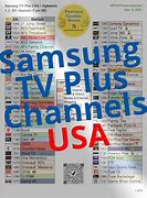 Image result for Printable Samsung TV Plus Channels