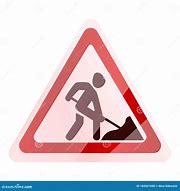 Image result for Road Work Sign Cartoon