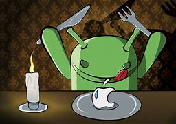 Image result for Android and Apple Sitting Together