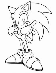 Image result for Cool Sonic Coloring Pages