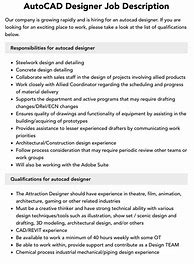 Image result for CAD Designer Job Description