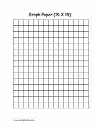 Image result for Graph Paper 15 by 15