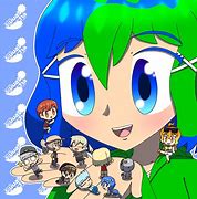 Image result for Anime Earth Chan and Friends