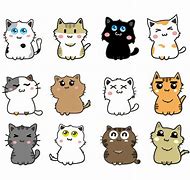 Image result for 2D Cartoon Cat