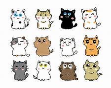 Image result for Cute Cartoon Cat Art