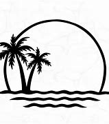 Image result for Beach Palm Tree SVG Free