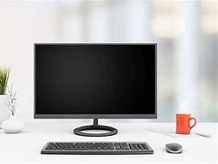 Image result for Front View of Computer Screen On Desk