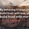 Image result for Rebuilding Trust Quotes