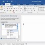 Image result for Search for Unsaved Word Document