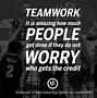 Image result for Teamwork Inspirational Poster