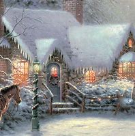 Image result for Thomas Kinkade Christmas Memories