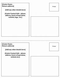 Image result for Free Postcard Template Word