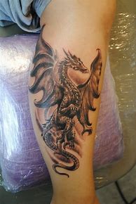 Image result for Gothic Dragon Tattoo Designs